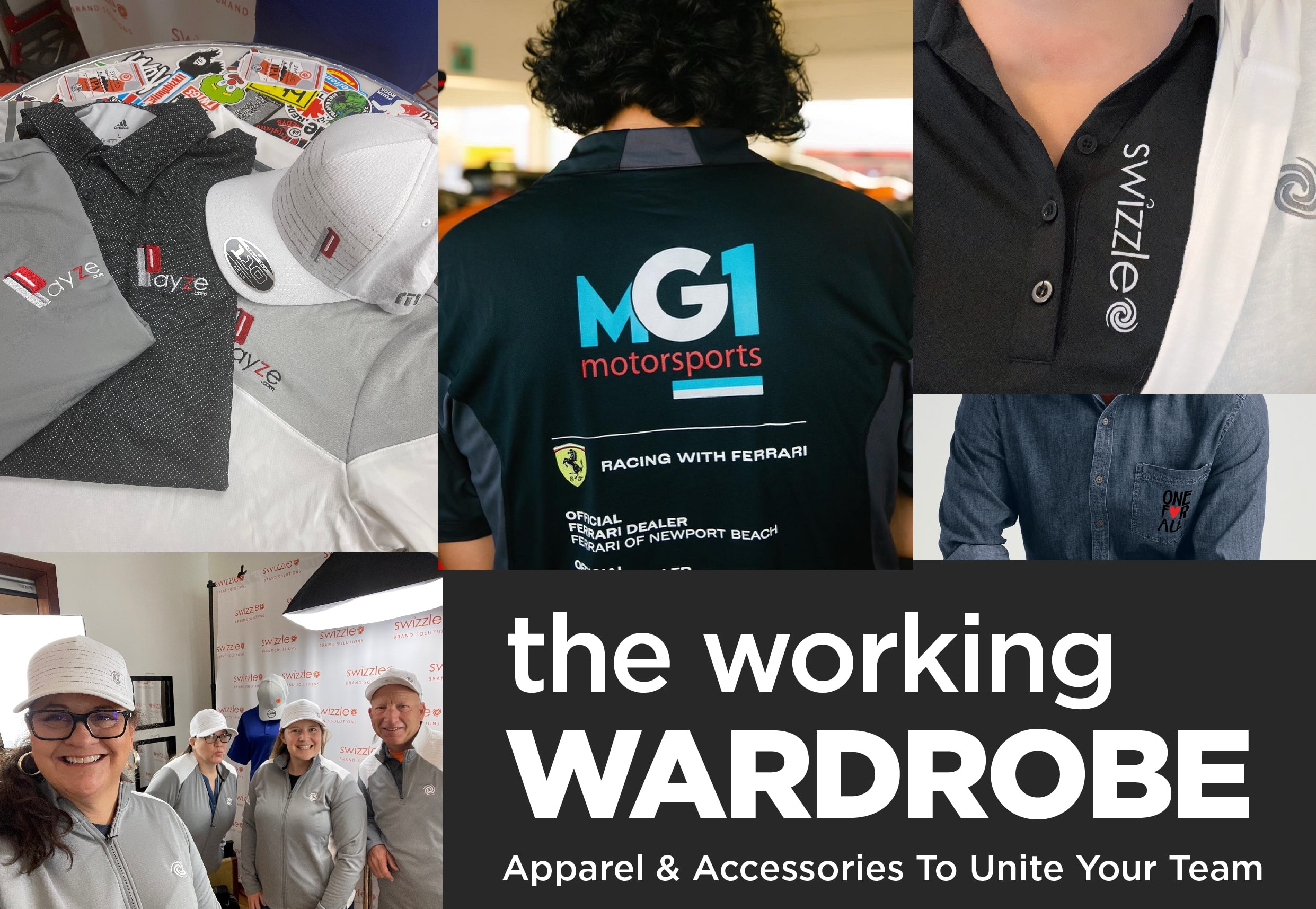 THE WORKING WARDROBE - 6 REASONS TO OUTFIT YOUR TEAM MEMBERS - Swizzle